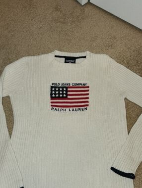 RALPH LAUREN  Flag Sweater